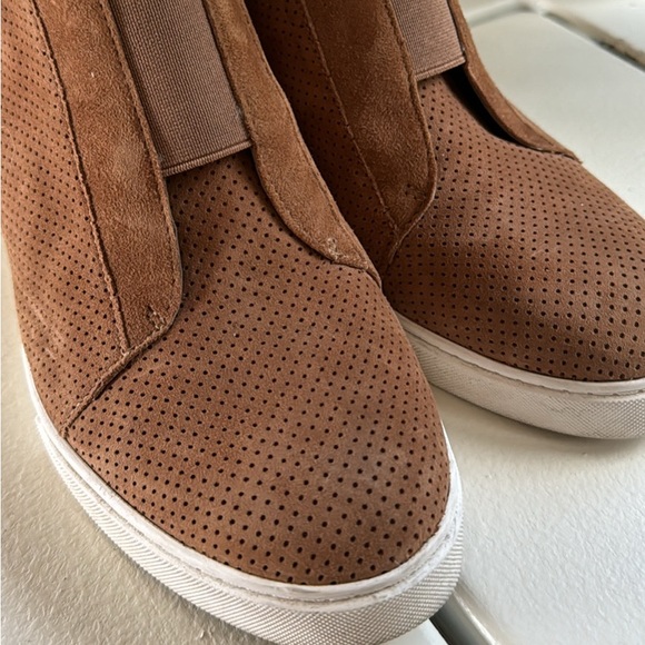 Like New! Paolo Linnea Suede Wedges - Picture 4 of 5